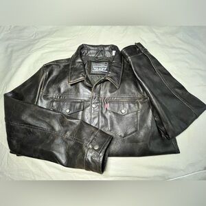 Levi Men’s Leather Jacket